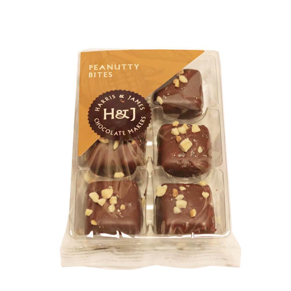 H&J Milk Chocolate Peanutty Bites 90g